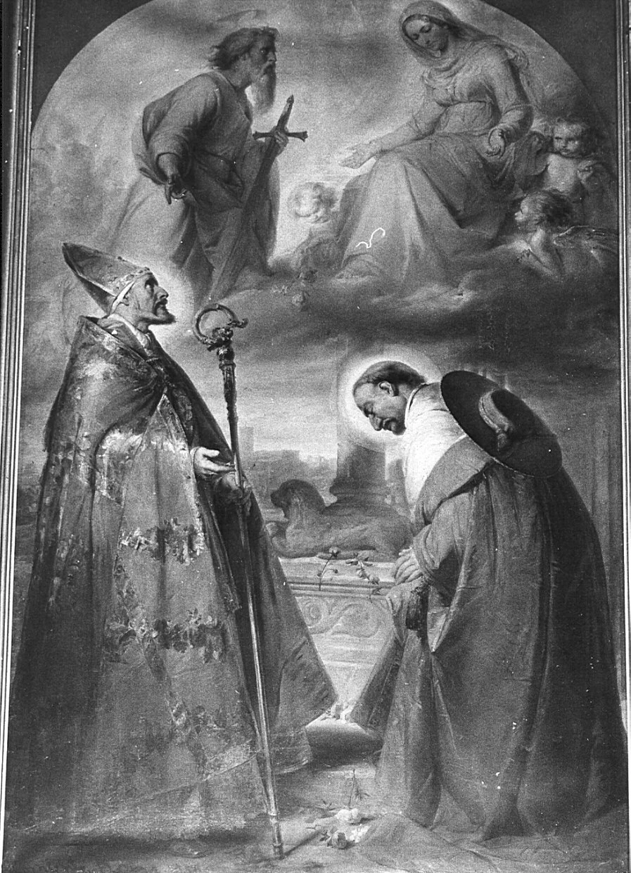 La Vergine e San Paolo venerati da San Carlo e Sant'Alessandro Sauli - Chiesa di S. Alessandro, Milano